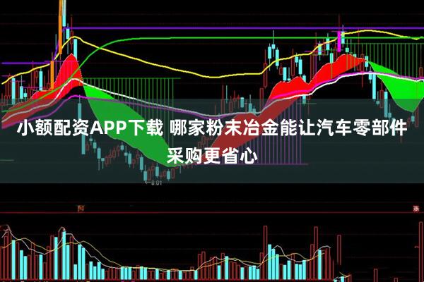小额配资APP下载 哪家粉末冶金能让汽车零部件采购更省心